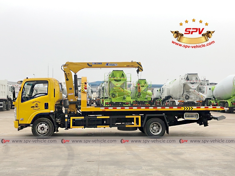 Road Wrecker Truck with Crane ISUZU -LS Road Wrecker Truck with Crane ISUZU -LS